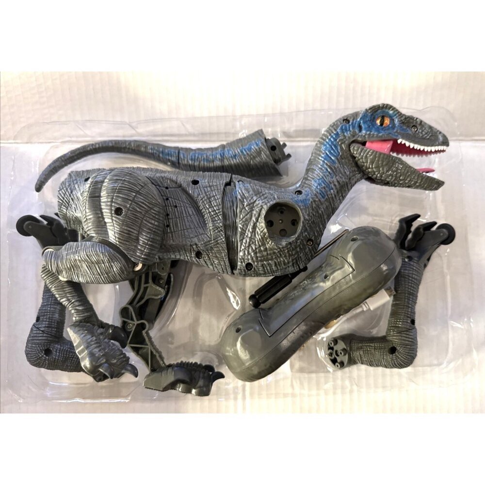 Sunmir Toys Dinosaur Leader Velociraptor Remote Control Walking LikeNew Open Box - Picture 10 of 13